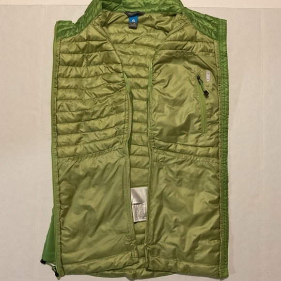 Eddie Bauer First Ascent Stormdown 800 Women’s Vest Green Full Zip - Picture 12 of 12